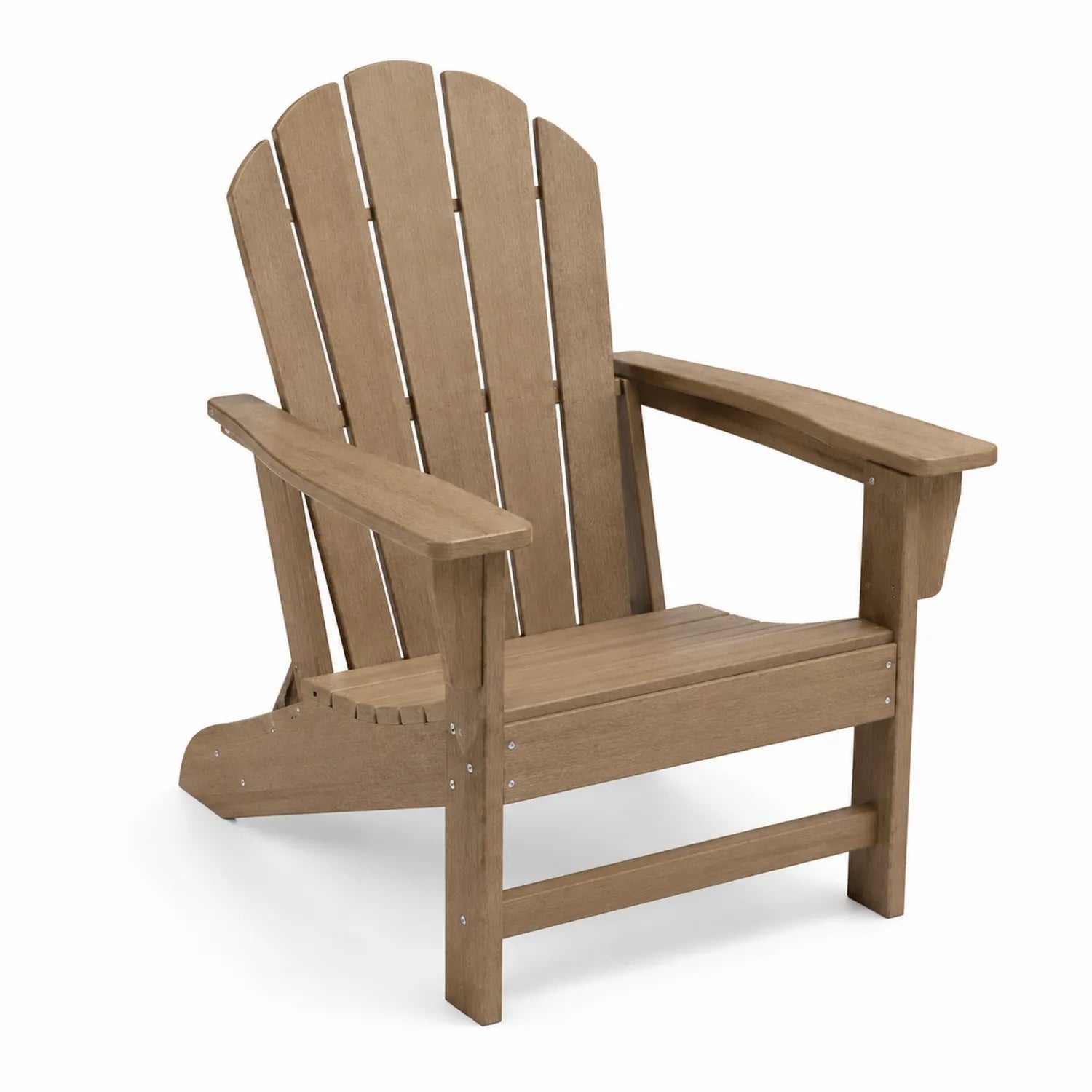 Silla de jardín de madera marrón 90x75x90 cm Adirondack